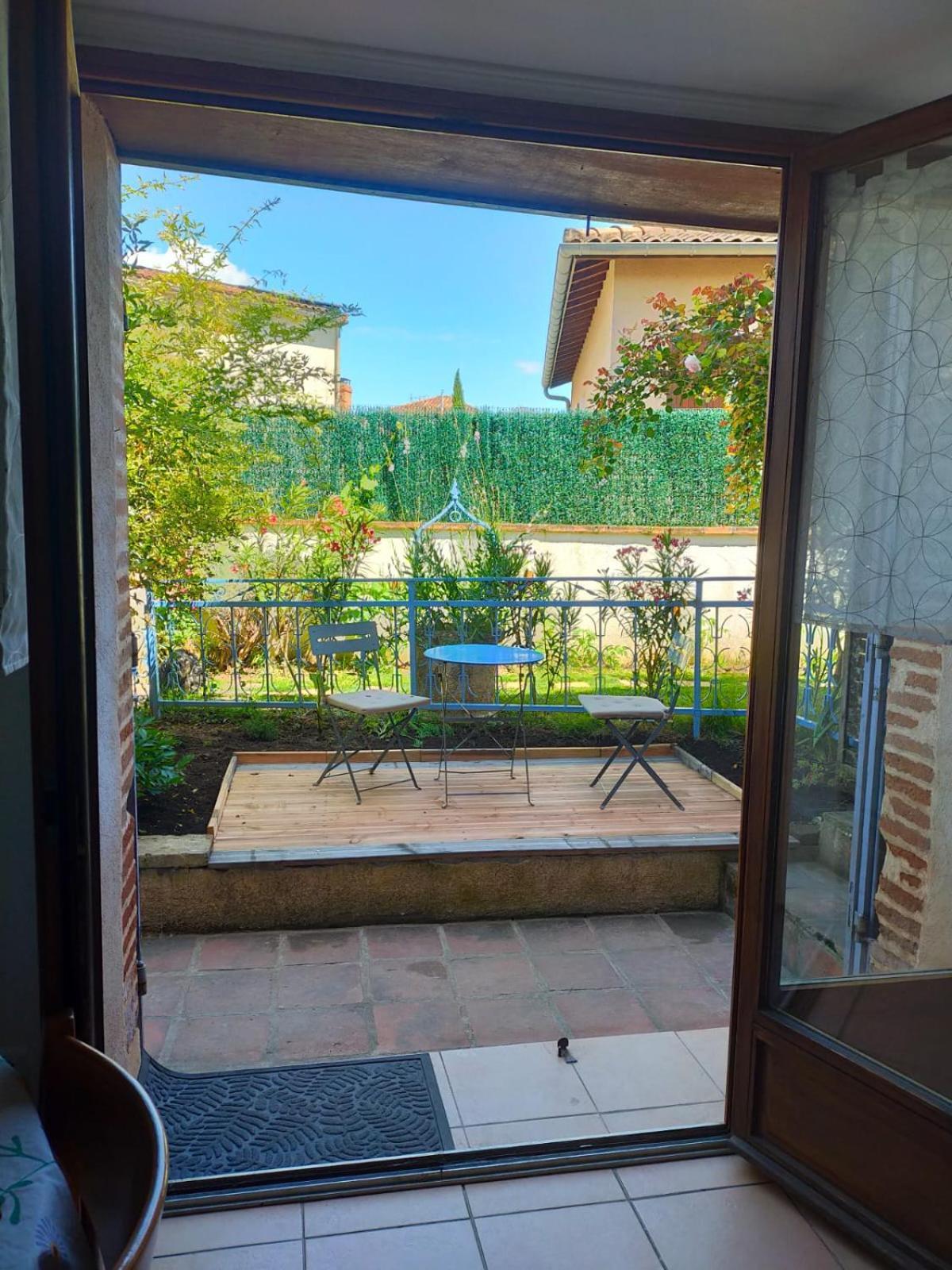 Studio La Roseraie Avec Jardin Privatif Proche Centre Ville Moissac Eksteriør bilde