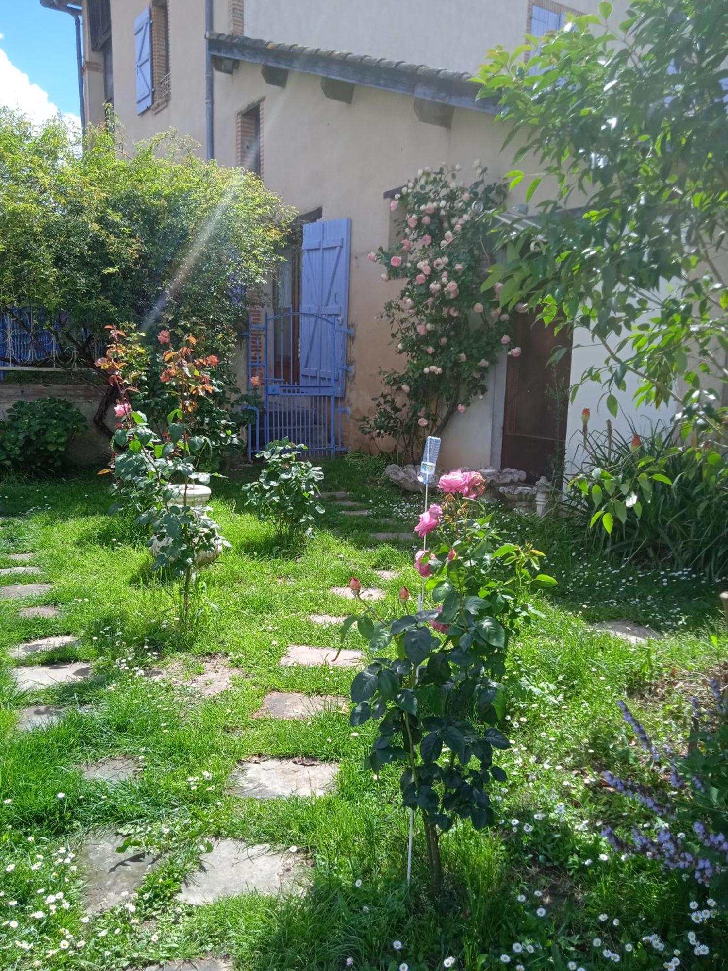 Studio La Roseraie Avec Jardin Privatif Proche Centre Ville Moissac Eksteriør bilde